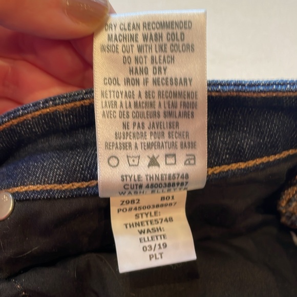 NWOT Joe’s Jeans Highwaist, Skinny Ellette, Size 30 - Picture 11 of 13